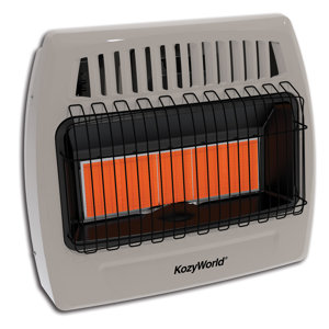 30,000 BTU Propane Infrared  Wall Mounted Heater
