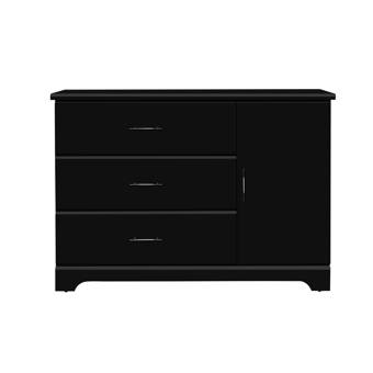 storkcraft crescent 3 drawer combo dresser