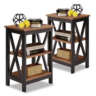 Lam 24.2'' Tall End Table Set (Set of 2) by Williston Forge