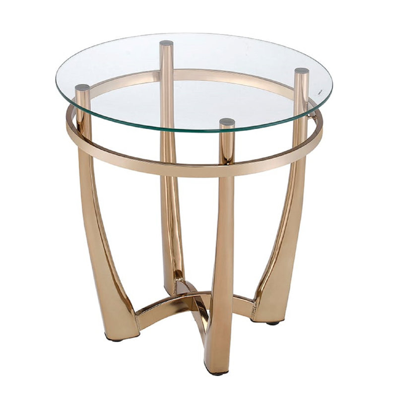 Rosdorf Park Jauss Contemporary Round Living Room End Table Wayfair Jauss Contemporary Round Living Room
