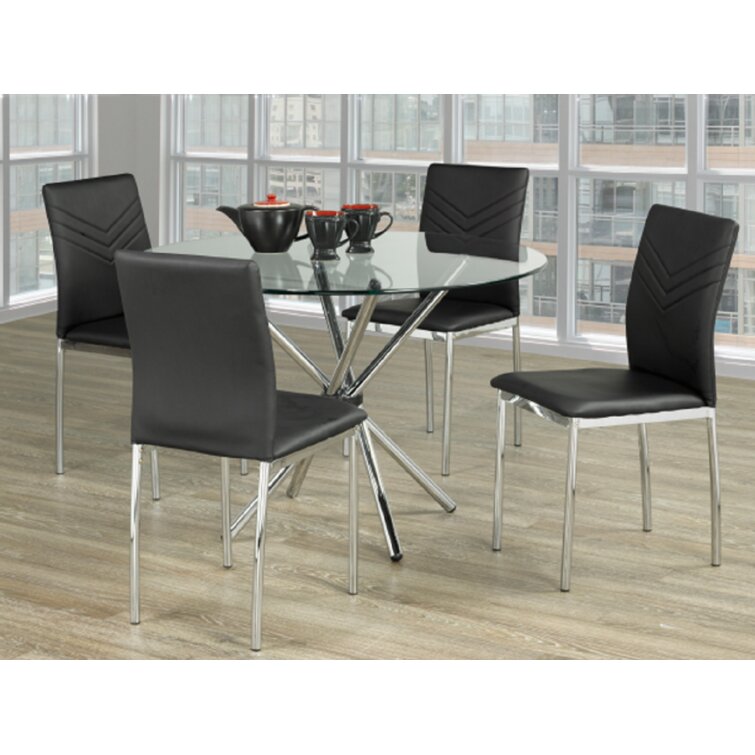 Ivy Bronx Camargue 4 - Person Dining Set | Wayfair