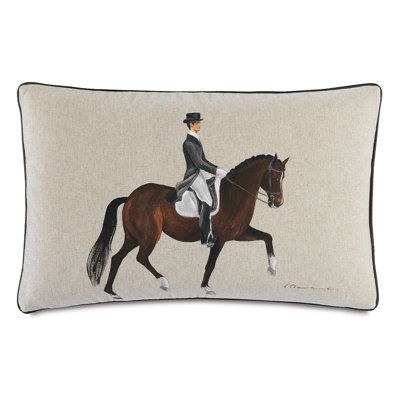 Equestrian Gait Throw Pillow Eastern Accents