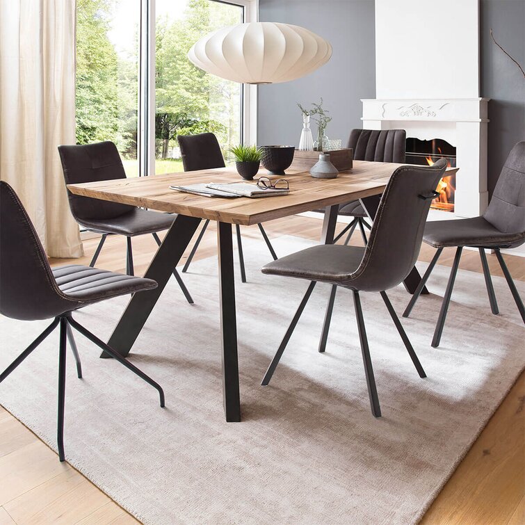 cargo solid oak dining table