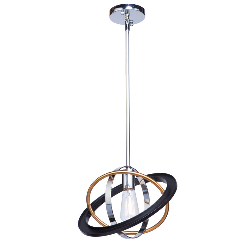 Artcraft Lighting Cosmic 1 Light Single Geometric Pendant Wayfair