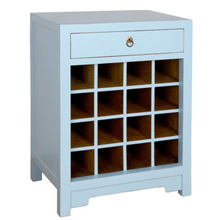 Go to store & view more images Antique Revival 16 Bottle Floor Wine Cabinet