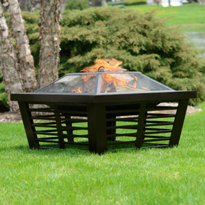 Wood Burning Patio Fire Pits outdoor fireplaces you'll love | wayfair Wood Burning Patio Fire Pits outdoor fireplaces you'll love | wayfair
