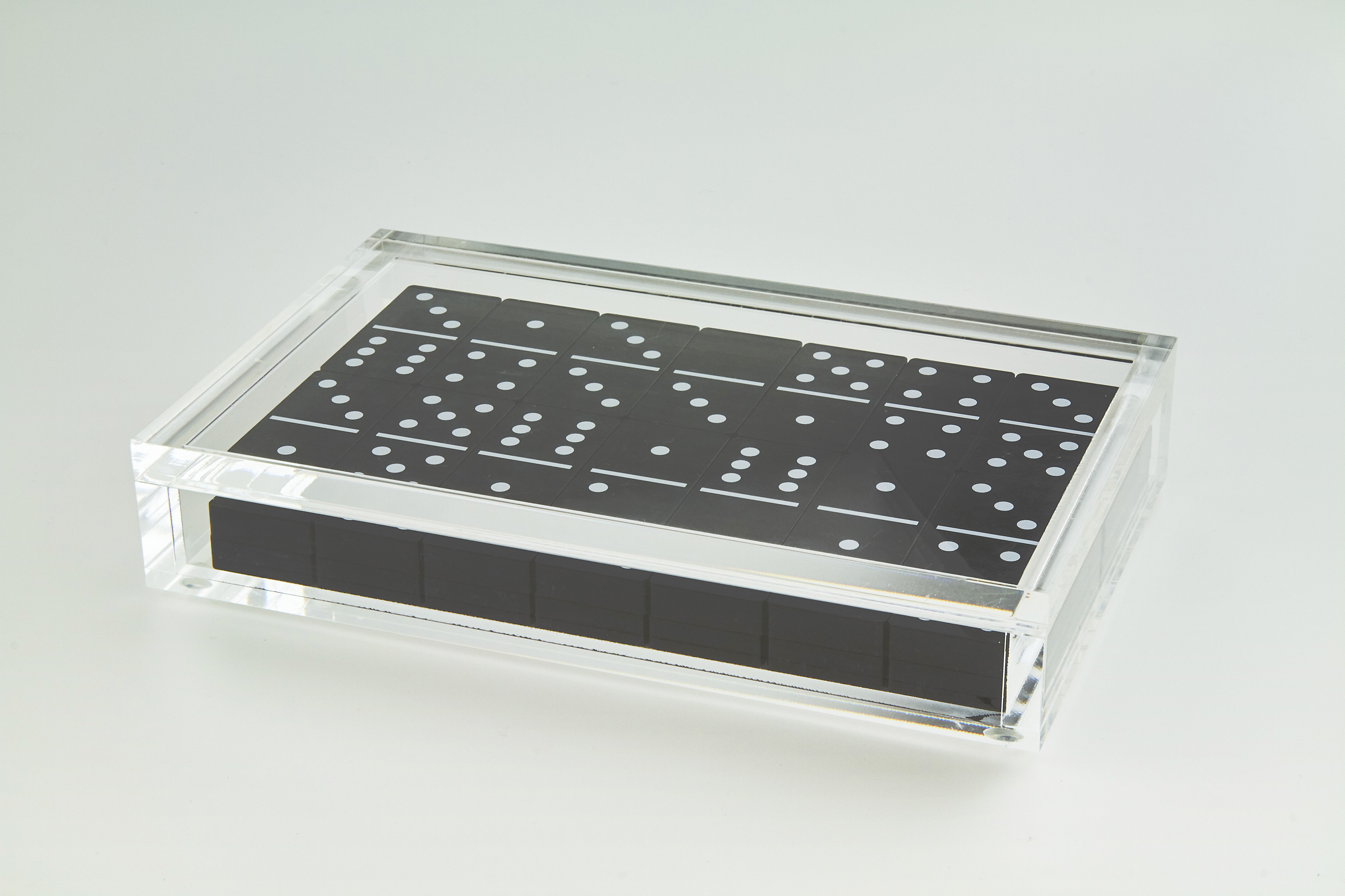 Tizo Lucite Domino Set | Wayfair