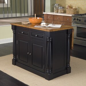 Traditional Wood Kitchen Island