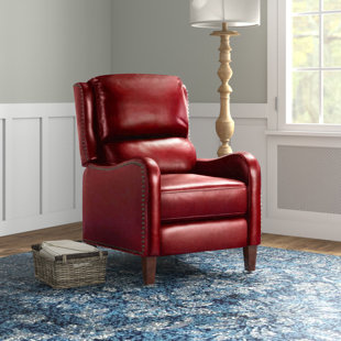 sam's club red leather recliner