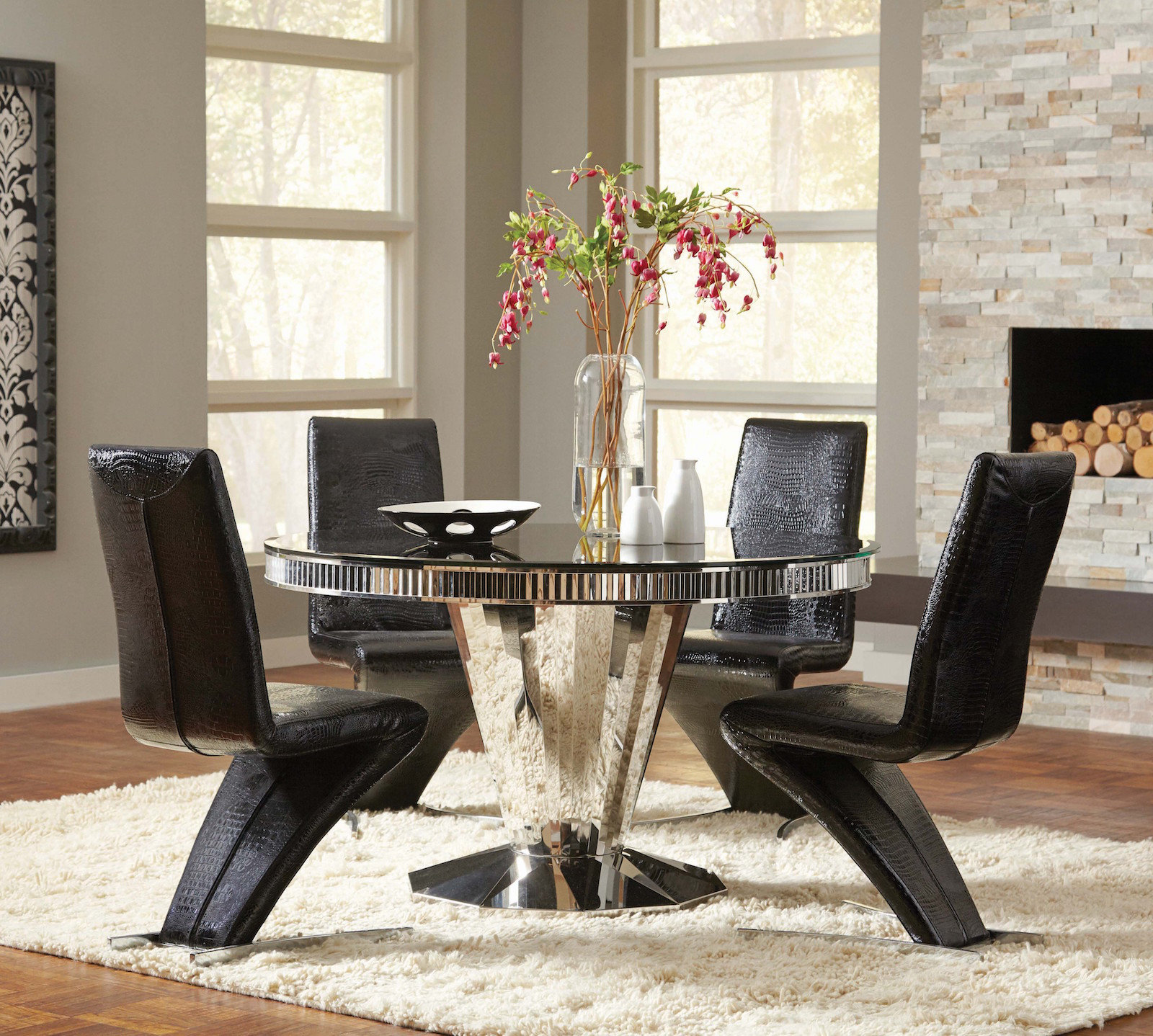 Orren Ellis Aptos 5 Piece Dining Set Reviews Wayfair