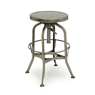 Adjustable Height Swivel Bar Stool by Design Lab MN