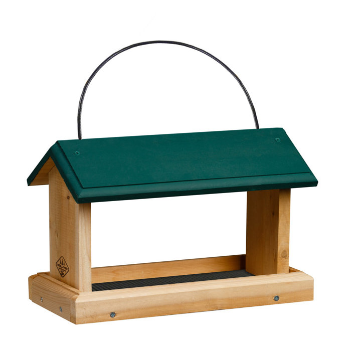 1000westinc Open Air Hopper Bird Feeder Wayfair
