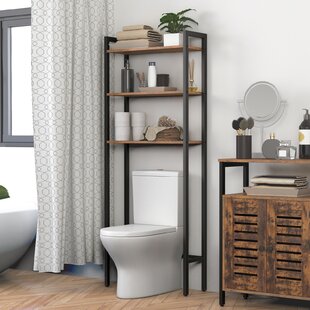 Details about   Storage Cabinet Over the Toilet Bathroom Drapery Accent Hardware Included White 