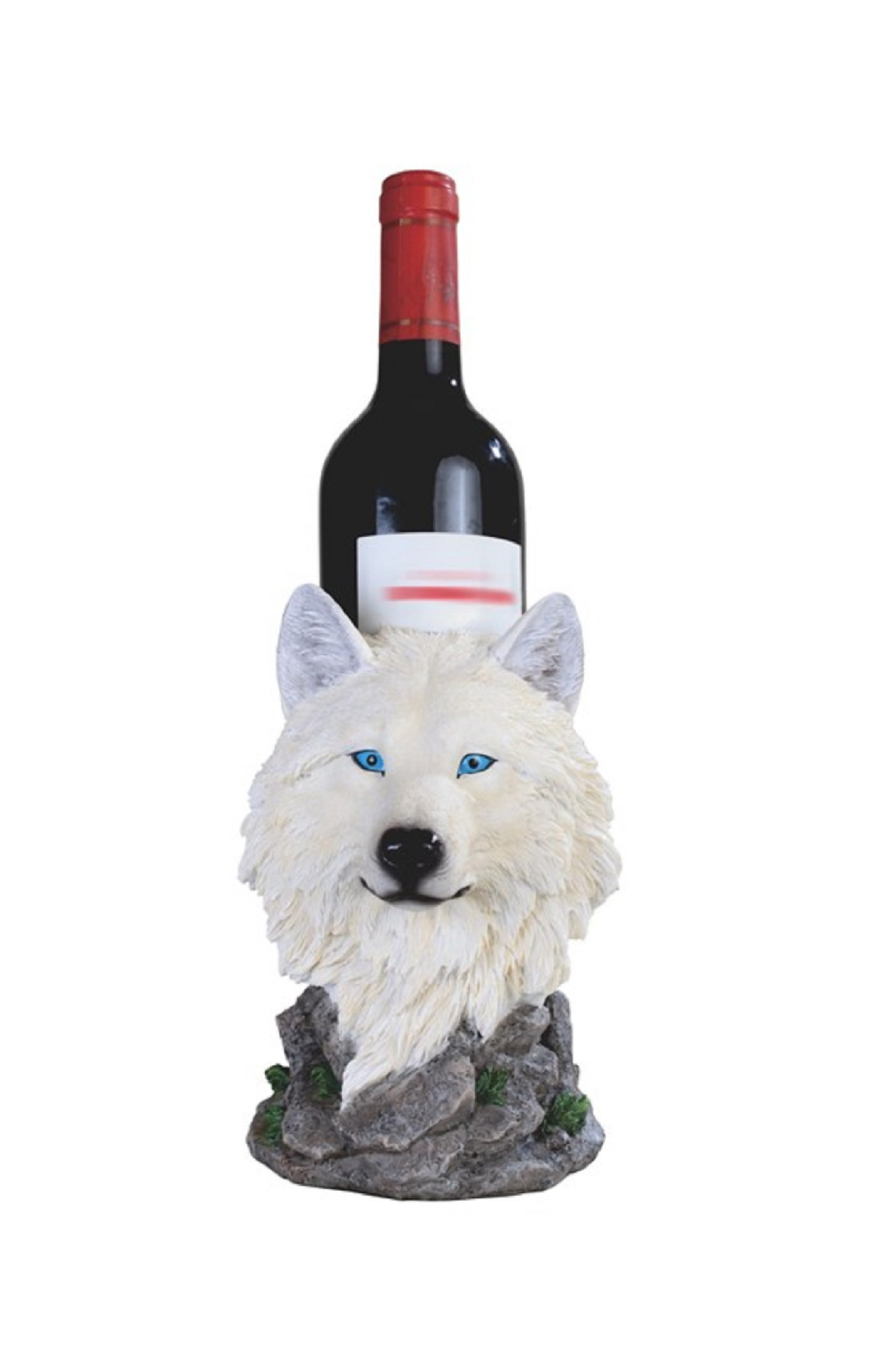 Millwood Pines Seychella Snow Wolf 1 Bottle Tabletop Wine Bottle Rack Wayfair