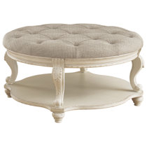 White Ottomans Poufs You Ll Love In 2021 Wayfair