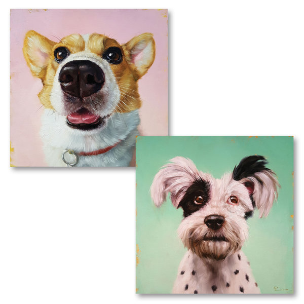 Winston Porter Follow Your Nose 3 And 8 2 Piece Acrylic Painting Print Set Wayfair