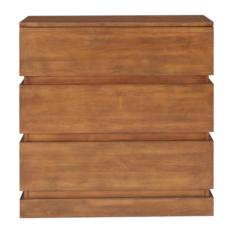 Brayden Studio Irondale 3 Drawer Nightstand Wayfair