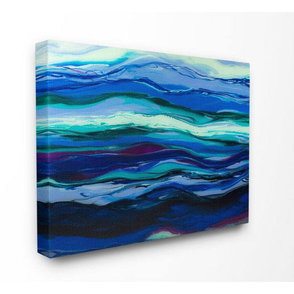 Wrought Studio Acrylic Resin Shadow Twilight Movement Abstract
