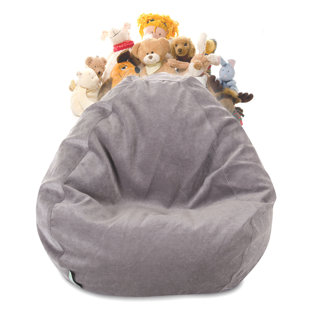 Edwards Stuffed Animal Toy Storage Bean Bag Chair by Willa Arlo Interiors Best Design