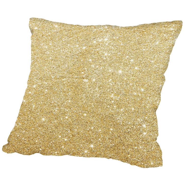 shiny throw pillows