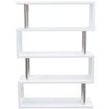 White Lacquer Bookcase Wayfair