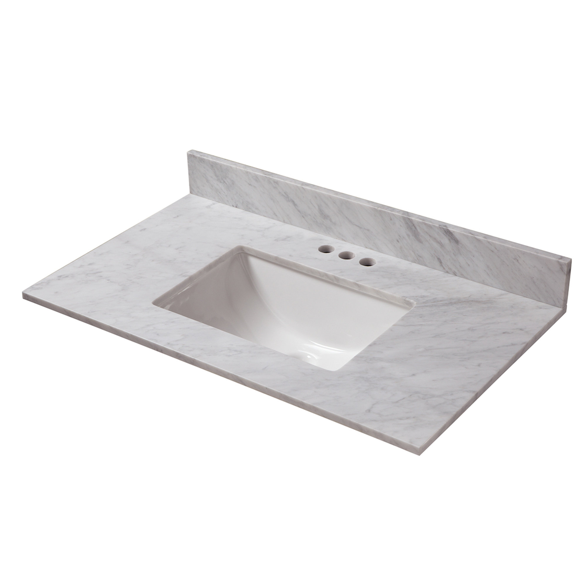 Cahaba Marble 31 Single Bathroom Vanity Top Wayfair