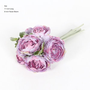 Silk Ranunculus Floral Arrangement