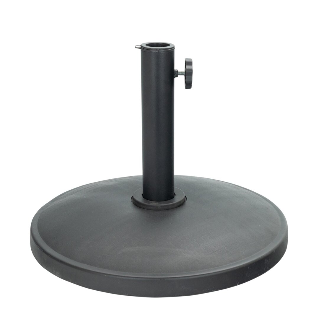 Garden Concrete Free Standing Umbrella Base black