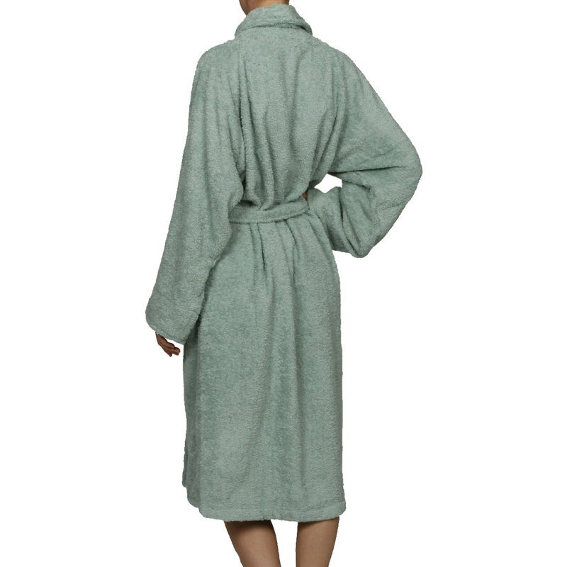 The Twillery Co Robe De Chambre Avec Poches En Ratine 100 Coton