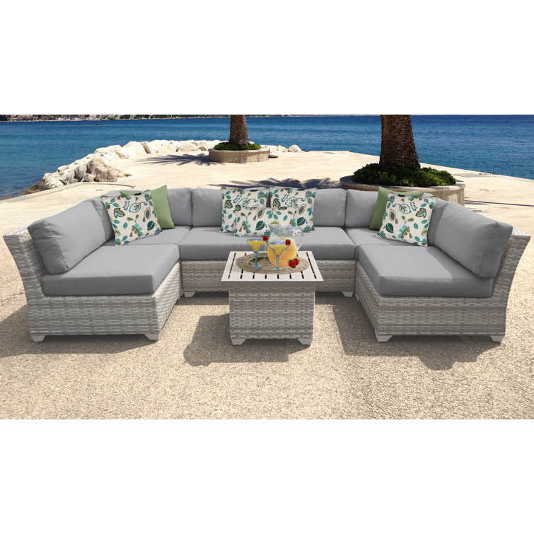 wayfair merton 7 piece sectional