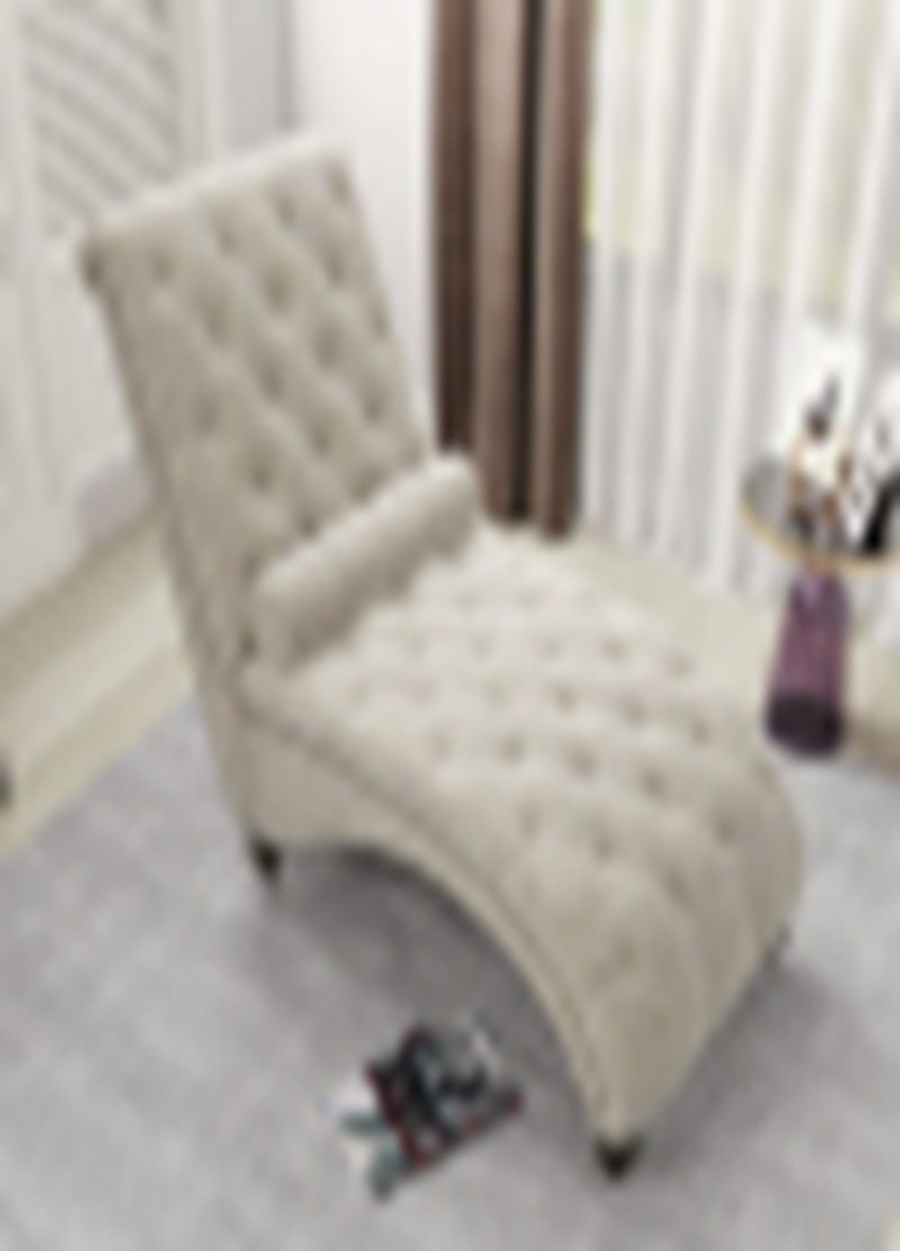 furniture chaise lounge on Canora Grey Jed Tufted Armless Chaise Lounge Wayfair