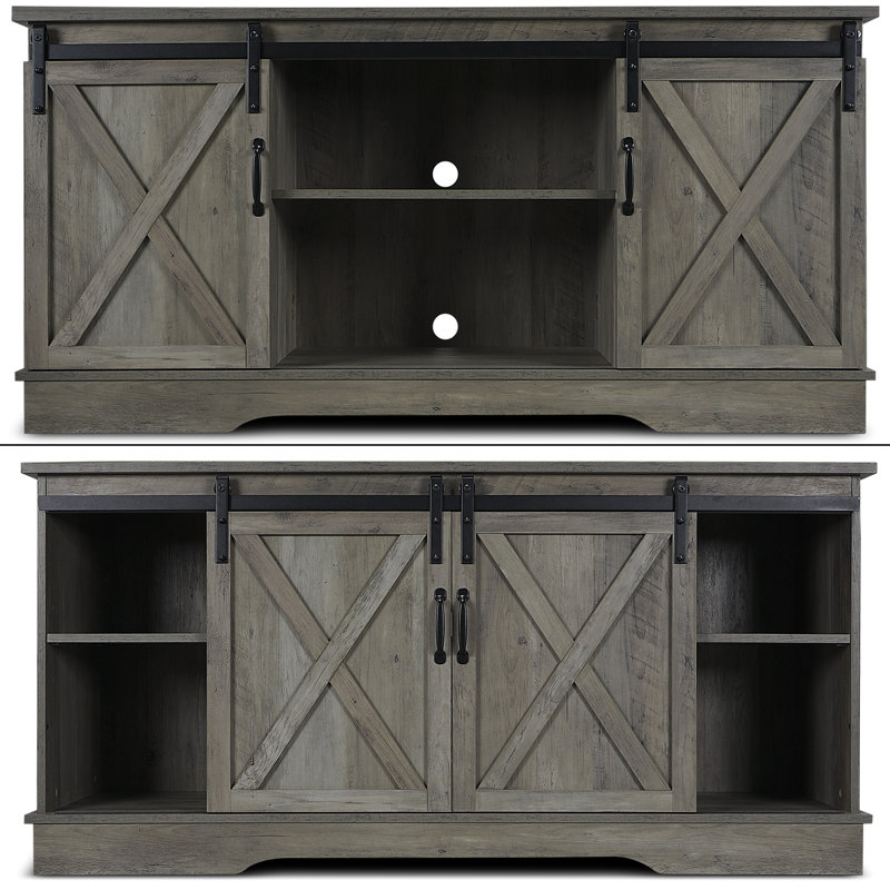 Gracie Oaks Rickey Tv Stand For Tvs Up To 65 Inches Reviews
