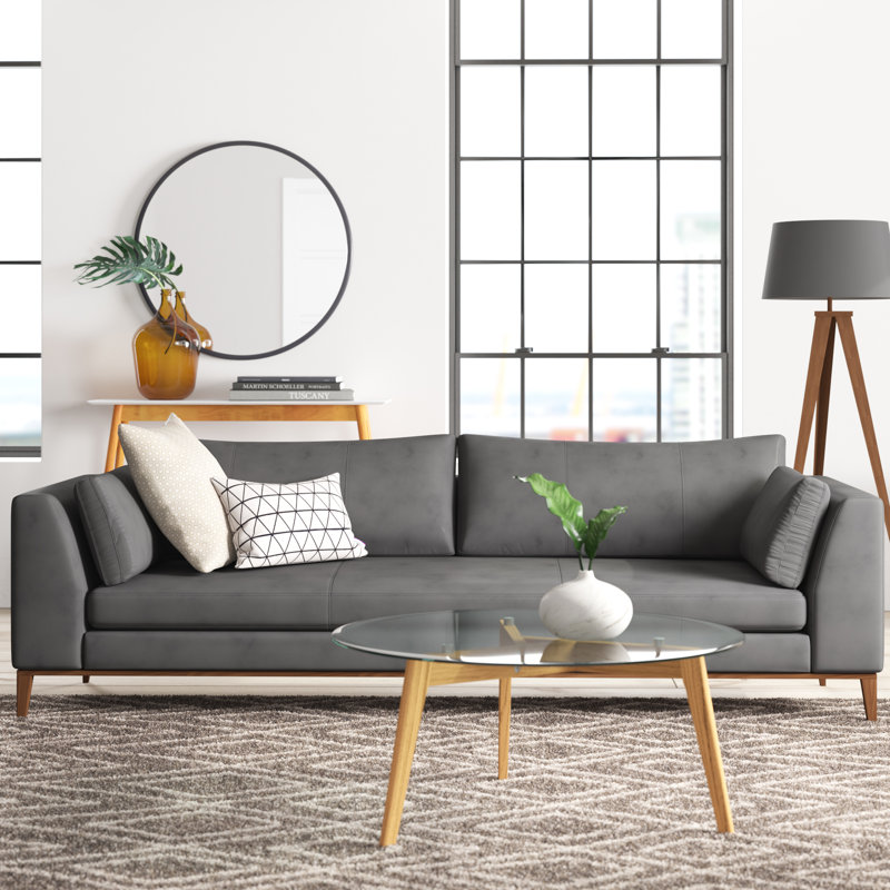 Reid Leather Sofa