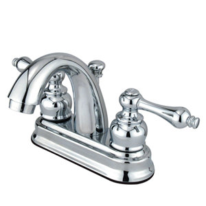 Restoration Centerset Bathroom Faucet with Pop-Up Drain