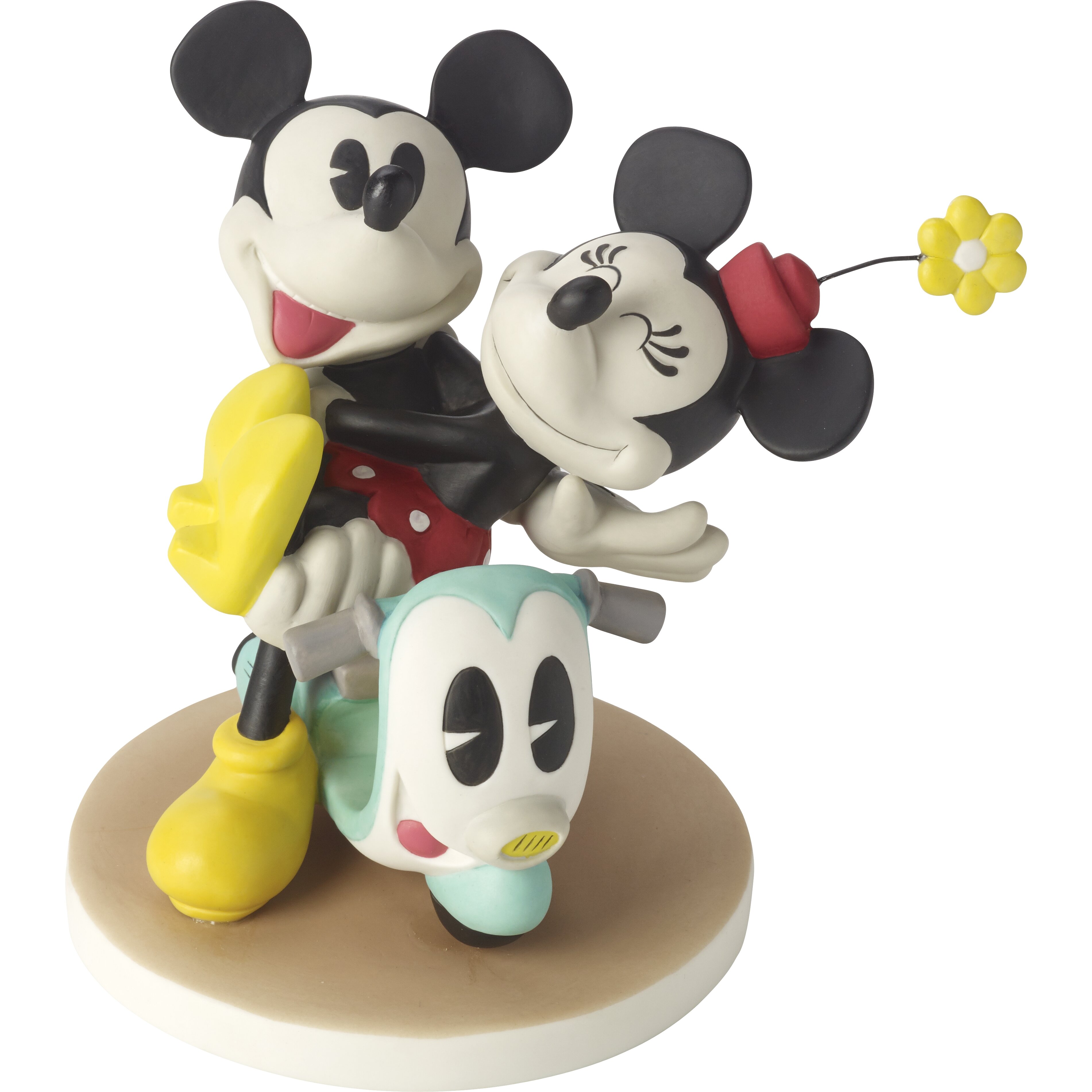 Precious Moments Disney Dreamer Boy Mickey Mouse Figurine Bisque Porcelain