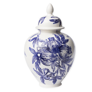 Large White Ginger Jar Wayfair Melagrana Blu Ginger Jar