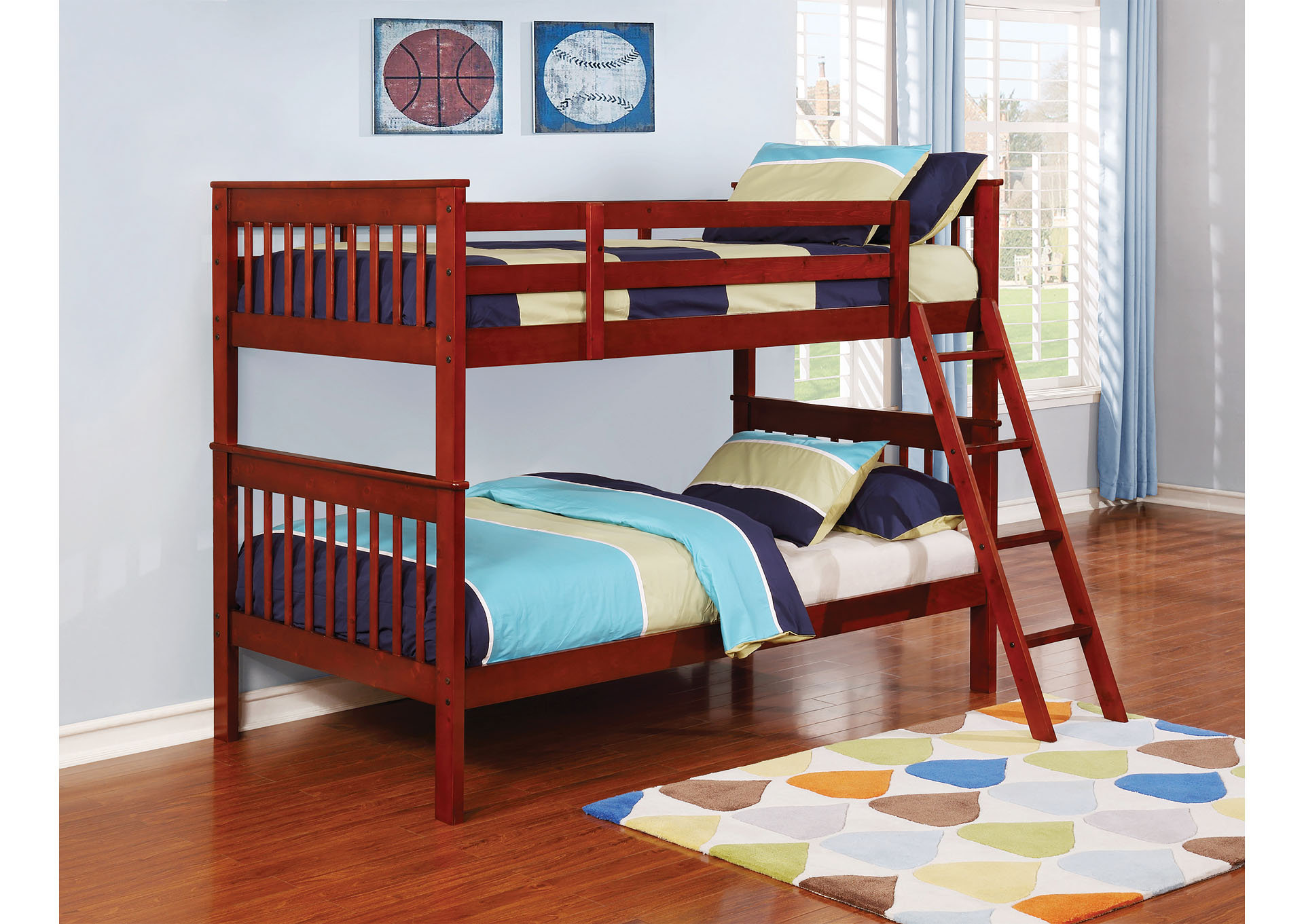 Coaster Bunk Bed Twin Over Full Instructions