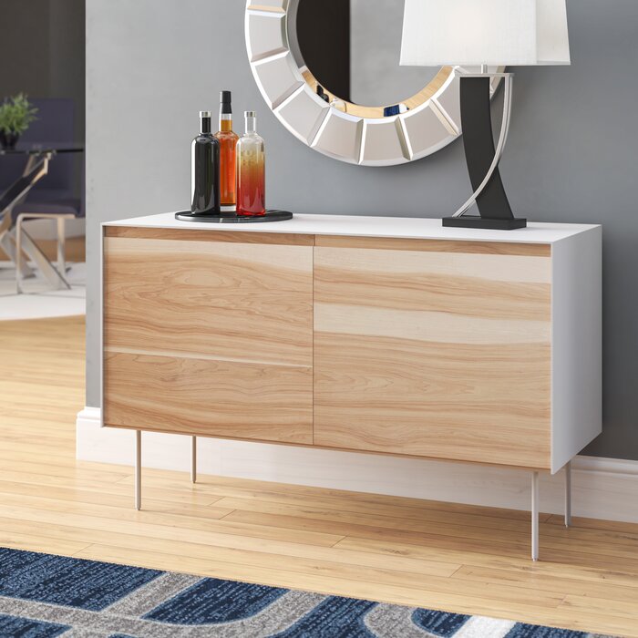 Blu Dot Clad 2 Door Credenza Wayfair Ca