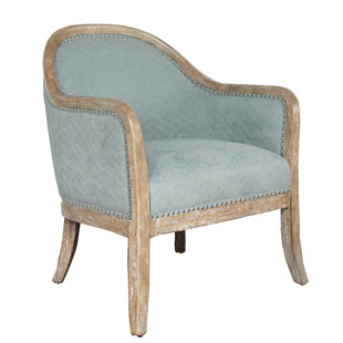 Ziggy Wood Quilted Armchair by One Allium Way #1