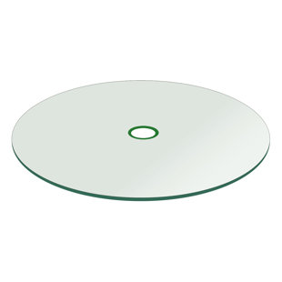 Gl Top Patio Table Wayfair Round Flat Tempered With Hole Patio Gl Table Top
