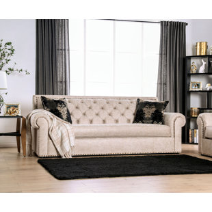 Roseau Rolled Arms Sofa by Canora Grey Best Design