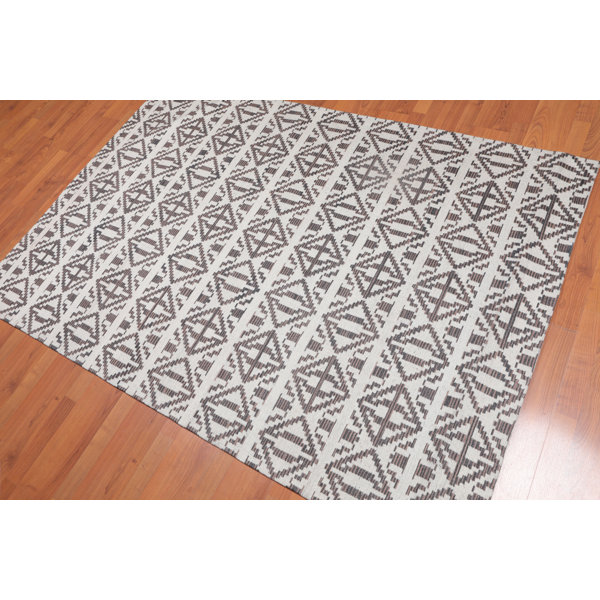 Loon Peak Delucia Hand Hooked Wool Beige Rug Wayfair