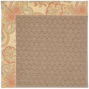 Zoe Machine Tufted Auburn/Brown Indoor/Outdoor Area Rug