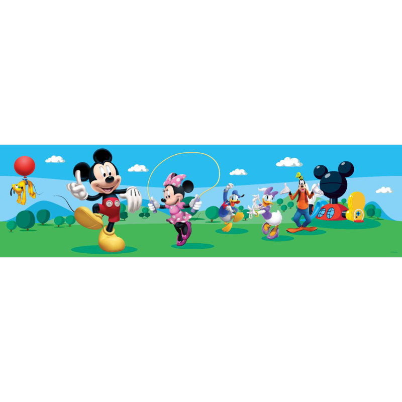 Mickey Mouse & Friends Mickey Mouse 5m x 14cm Matte Peel & Stick