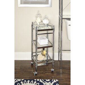 Turquoise Bar Cart