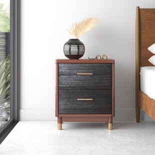 Modern Espresso Wood Nightstands Allmodern