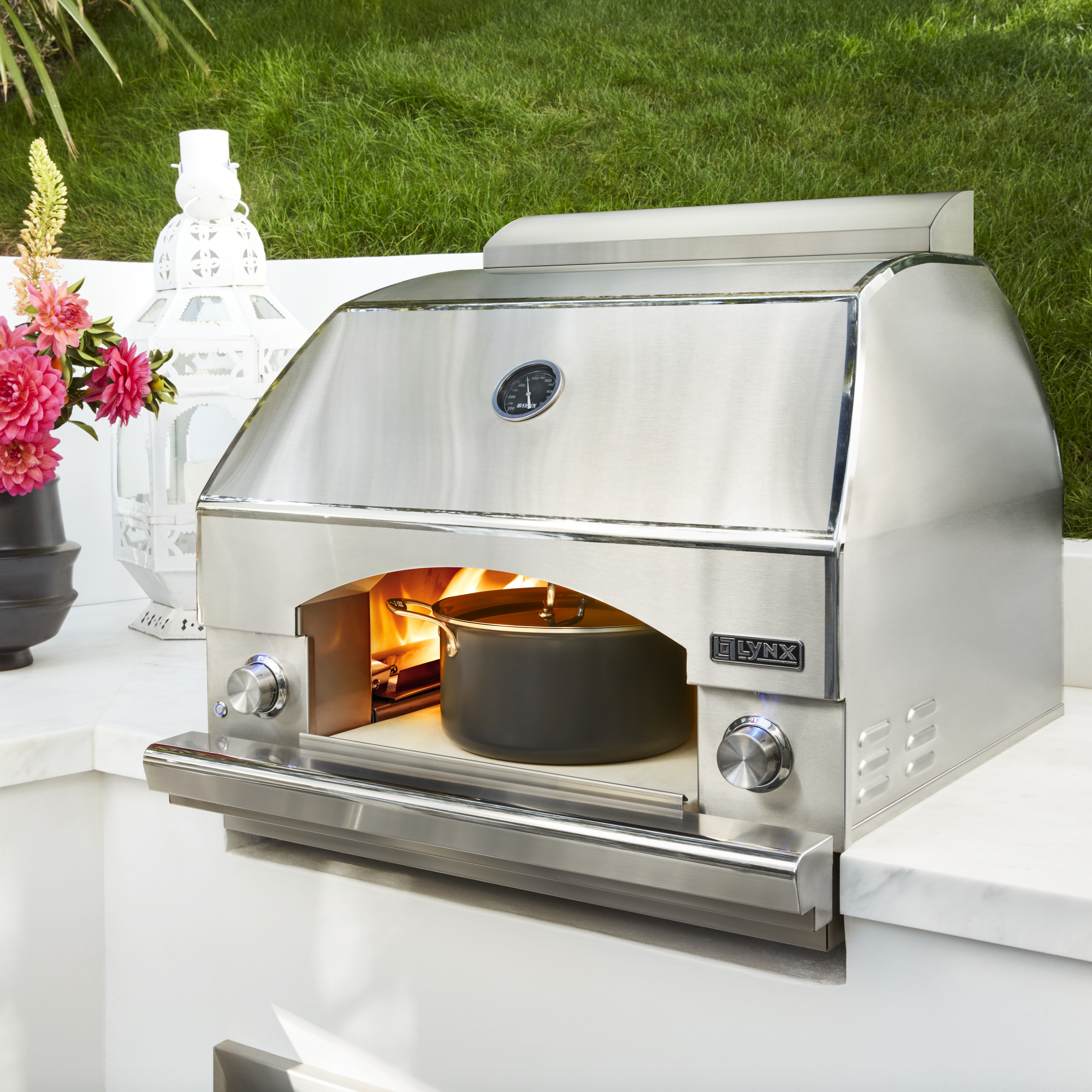 Lynx Built In Countertop Napoli Outdoor Pizza Oven Wayfair