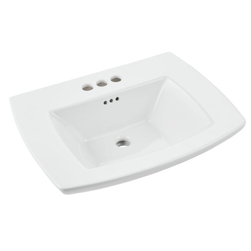 Edgemere 25 Console Bathroom Sink with Overflow & Reviews | AllModern