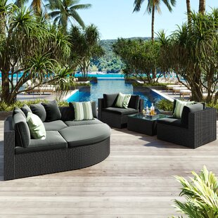 Sweetgrove 5 - Person Seating Group with Cushions by Wade Logan®