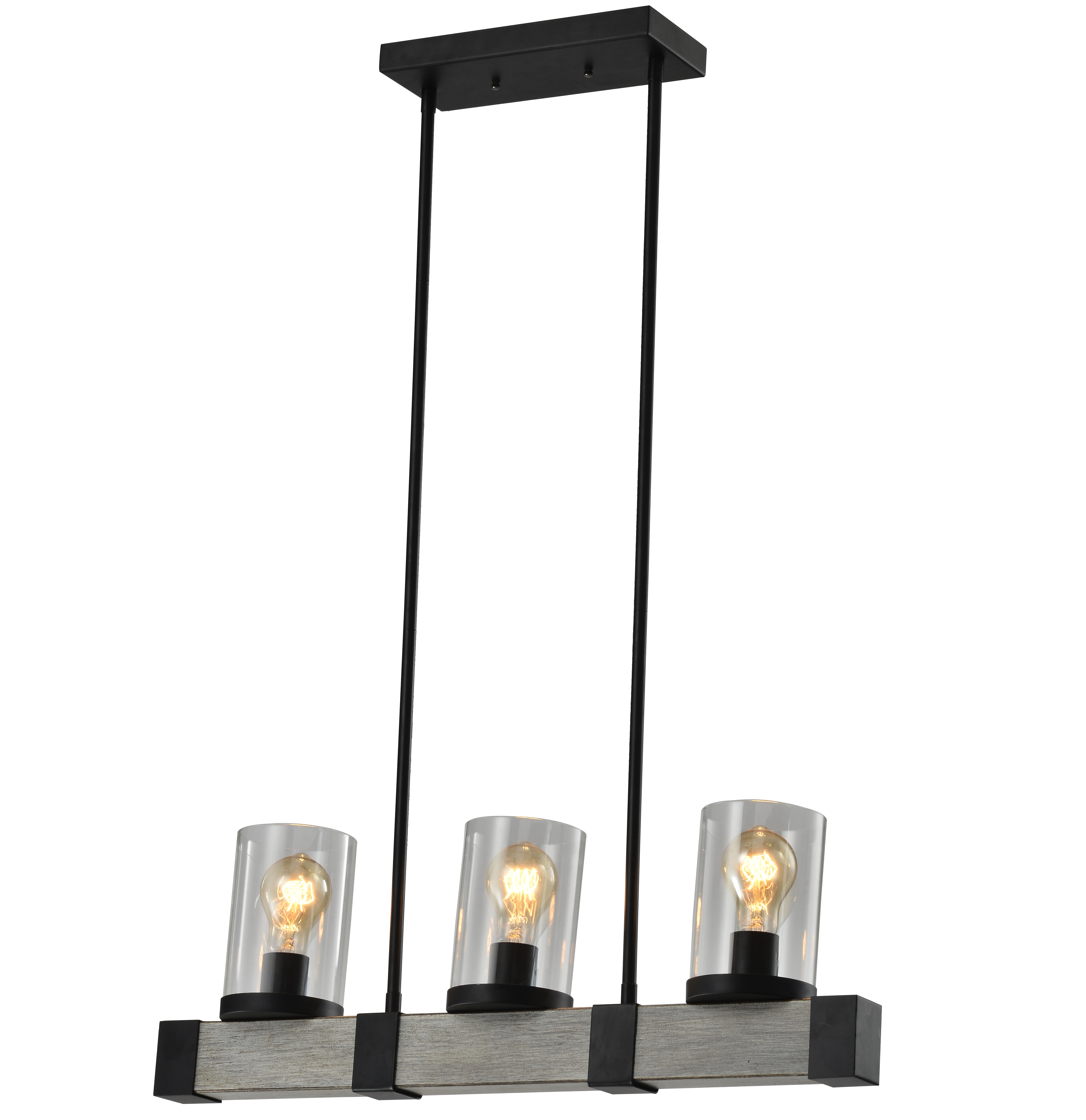 Gracie Oaks Dayana 3 Light Kitchen Island Linear Pendant Wayfair